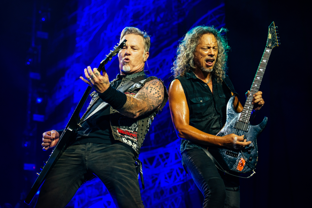 На концерт Metallica в Лондон в компании Михаила Козырева. 2017