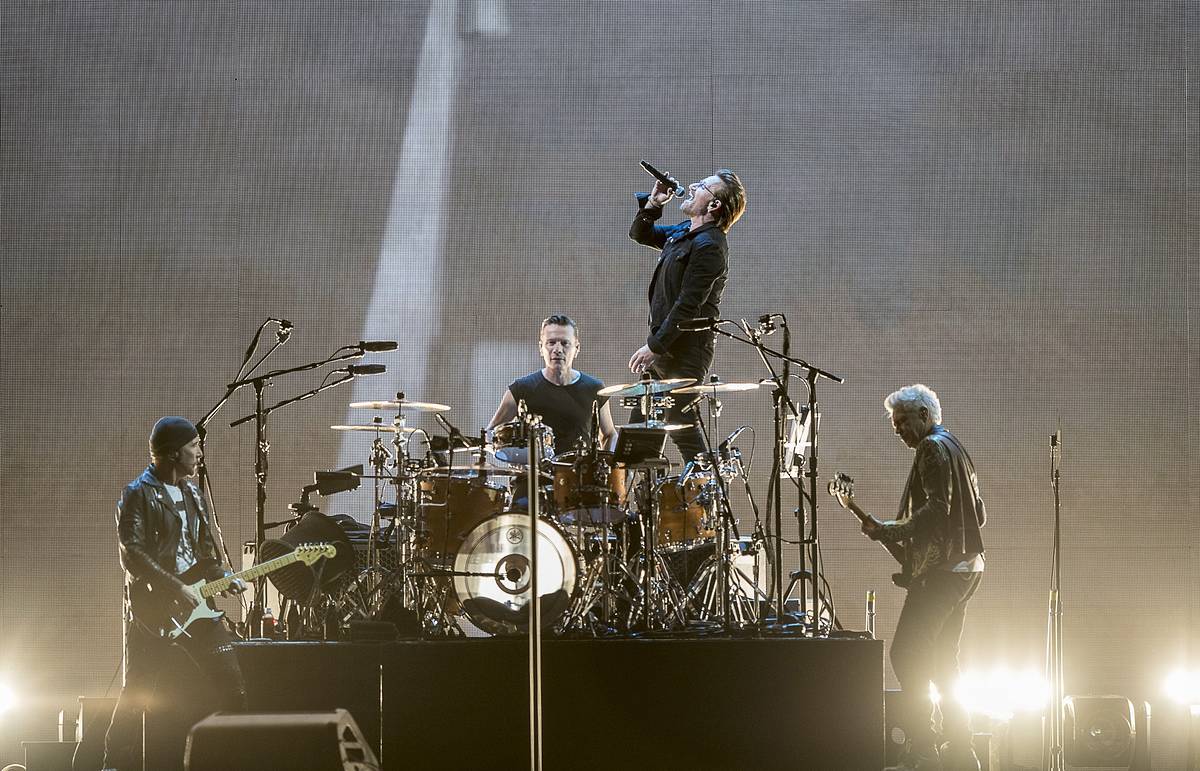 В Лондон на концерт U2 с Михаилом Козыревым. 2017